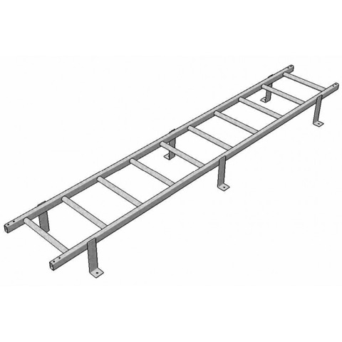 Échelle galvanisée standard