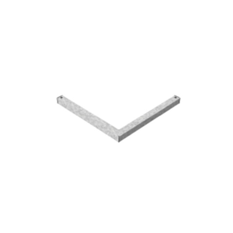 Lisse d'angle pour garde-corps standard