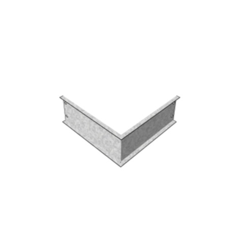 Plinthe d'angle garde-corps standard