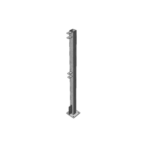 Poteaux garde-corps standard 1D